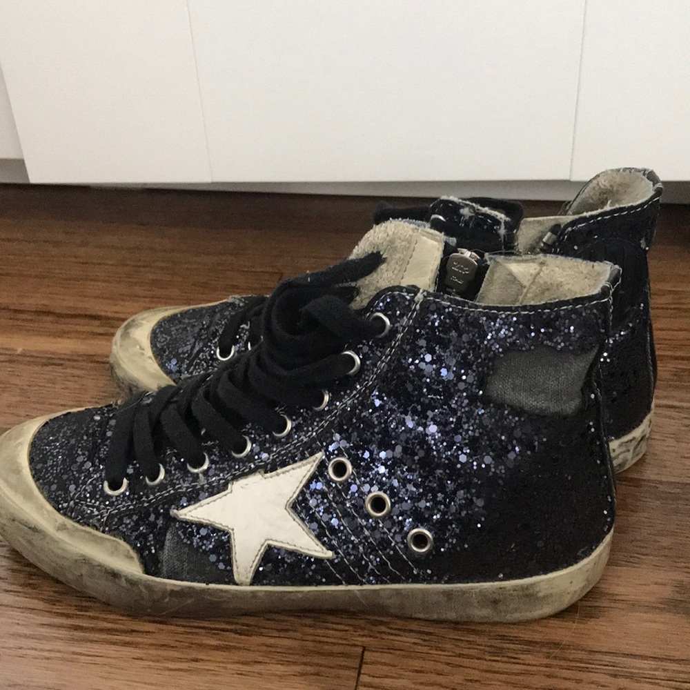 Golden Goose Glitter High Tops 36.5